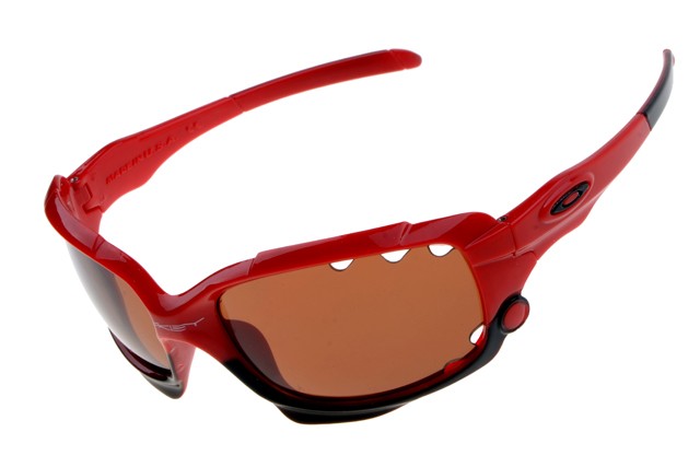 oakley red and black